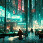 A world like the world in the movie "The Matrix", a world that is virtual, but where you are not aware that it is virtual.