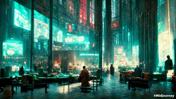 A world like the world in the movie "The Matrix", a world that is virtual, but where you are not aware that it is virtual.