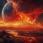 燃える地球