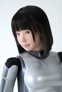 リアルな少女ロボット？(^_^;