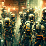 Formation of an army of humanoid robots