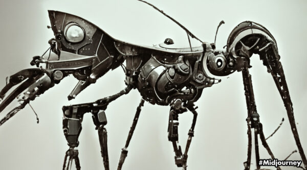 Robot with insect-like legs