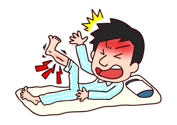 足がつる