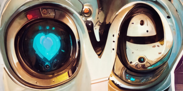 Do robots see "love" in electric devices?
