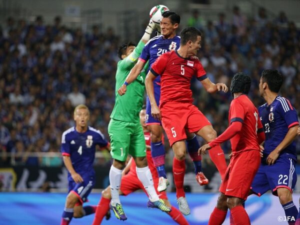 Ｗ杯2次予選、シンガポール戦（2015年06月16日）