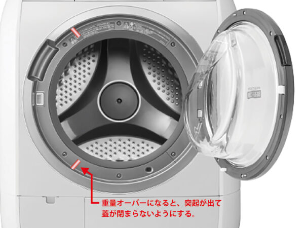 ドラム式洗濯機の安全策について提案