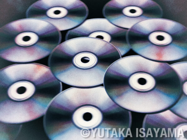 劣化CD-Rのイメージ