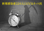 新規感染者224人にビビるネット民