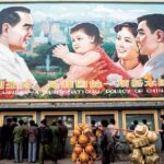 中国の一人っ子を愛する家族像を奨励するポスター（1985年、成都）